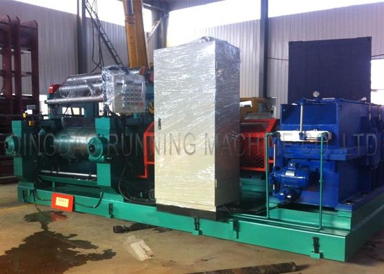 품질  Open Type 610mm Two Roller Rubber Mixing Mill Machine With Stock Blender 공장