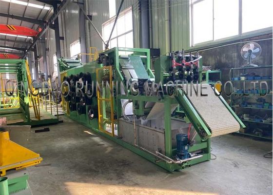 품질  Floor Standing Rubber Batch Off Machine Hanging Rod Type Compound Film Air Cooling 공장